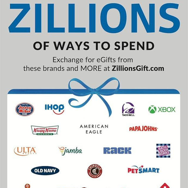 Zift Zillion $25 Gift Card