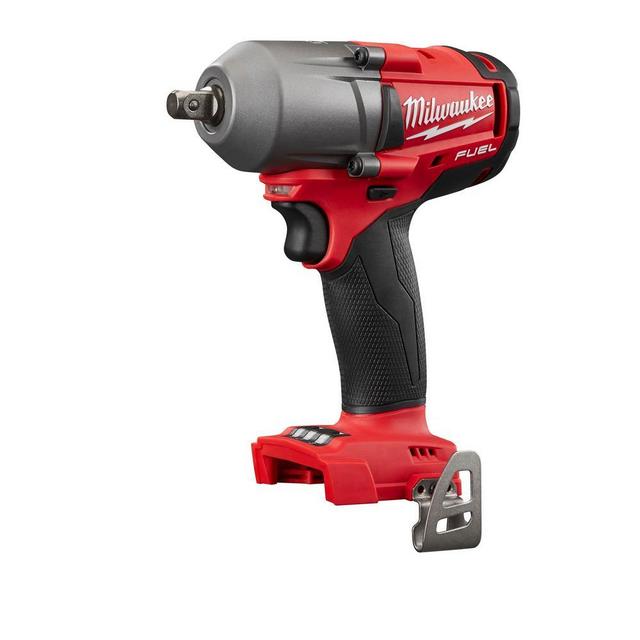 M18 FUEL 18-Volt Lithium-Ion Brushless 1/2 in. Cordless Mid Torque Impact Wrench With Pin Detent (Tool-Only)