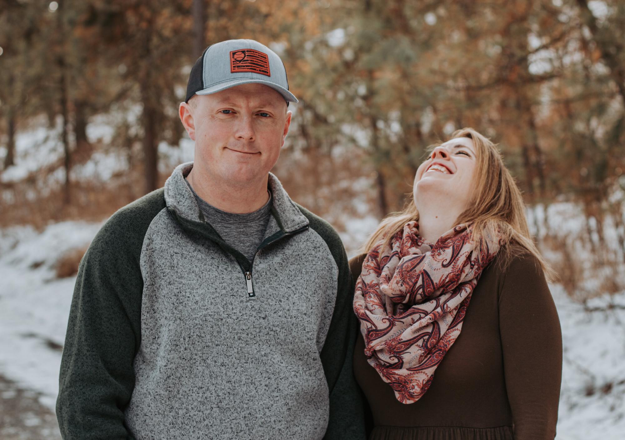 Engagement photos. Photo credit: Jessie Miller