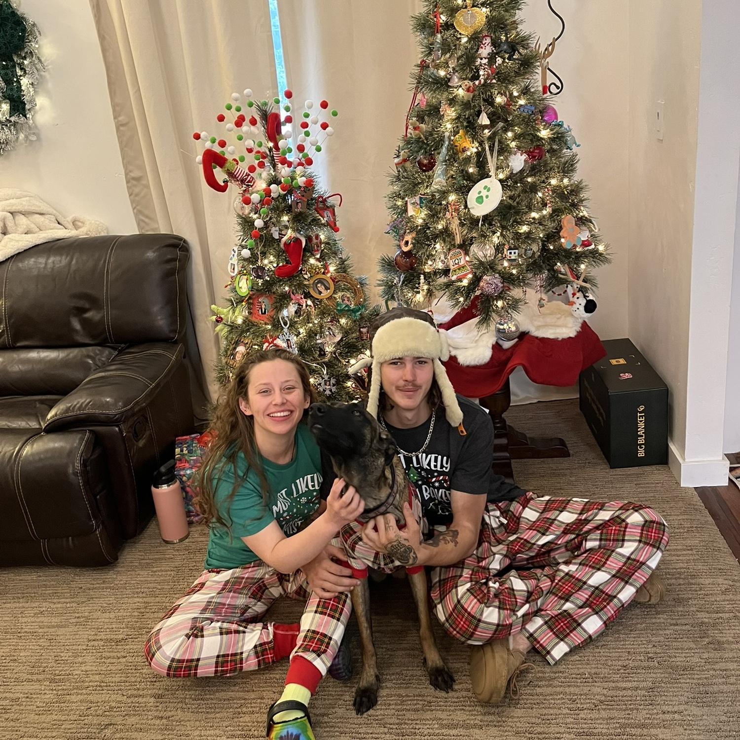 Our first Christmas together as a family. 2022