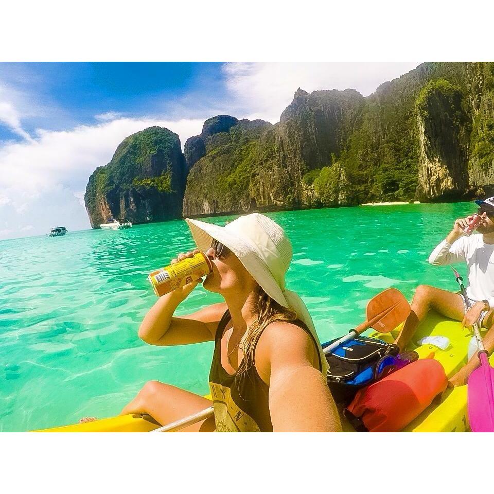 Finding the hotspots for our picnics, Thailand