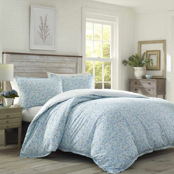 Laura Ashley, Jaynie 3-Piece Duvet Cover Set | Zola