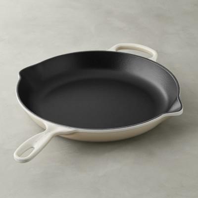 Le Creuset Signature Cast-Iron Fry Pan: Meringue