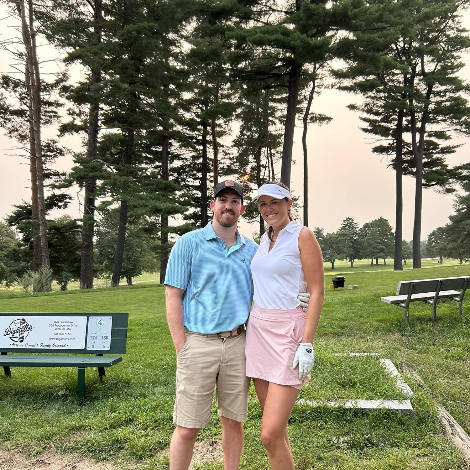 Golden hour golfing