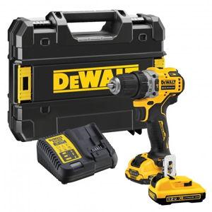 DeWalt 12V XR Brushless Hammer Drill Driver with Battery, Charger, and Carrying Case - KSP