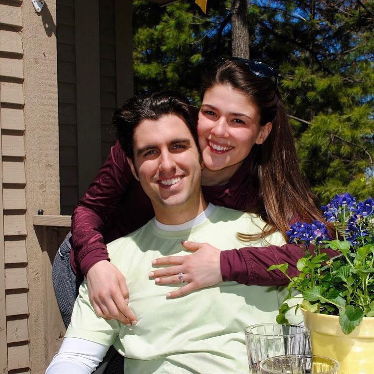 The day we got engaged in the Arboretum!