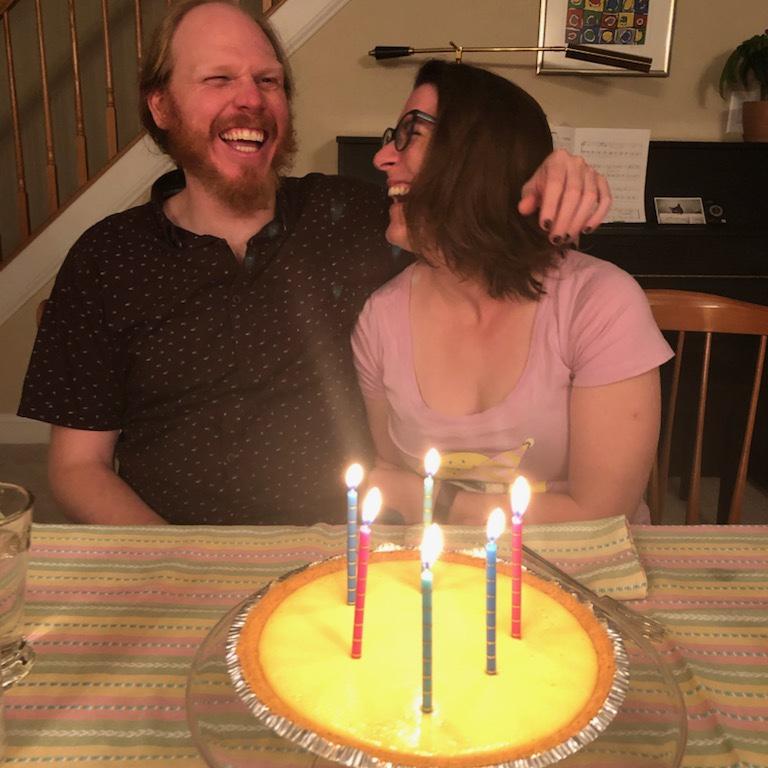 May 2021- A double birthday celebration with friends!
**thank you Julia for the perfect dessert**