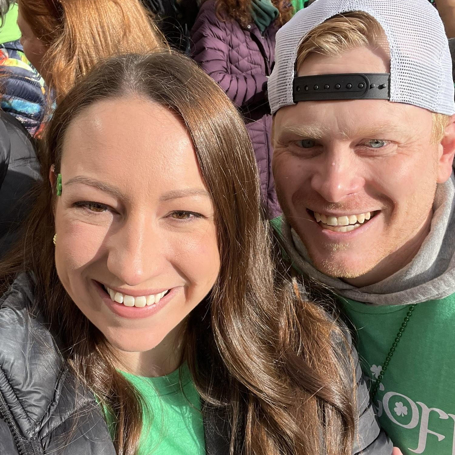 First St. Patrick’s Day parade ☘️ Phil’s favorite day of the year!