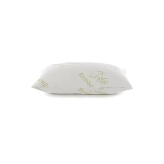 Cheer Collection Shredded Memory Foam Pillow with Washable Rayon from Bamboo Cover - Standard