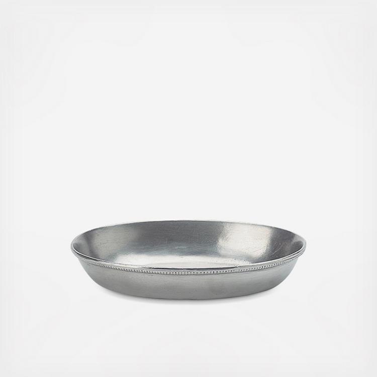 Match Pewter Round Crystal Medium Bowl