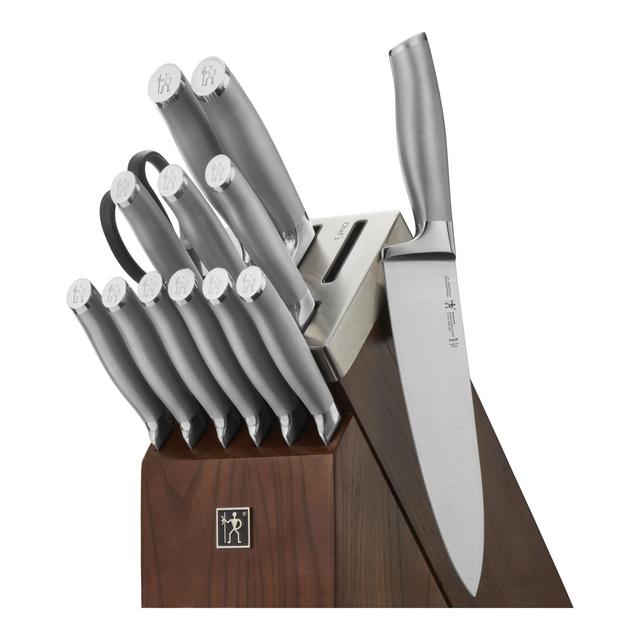 Henckels Modernist14-pc, Self-Sharpening Knife Block Set