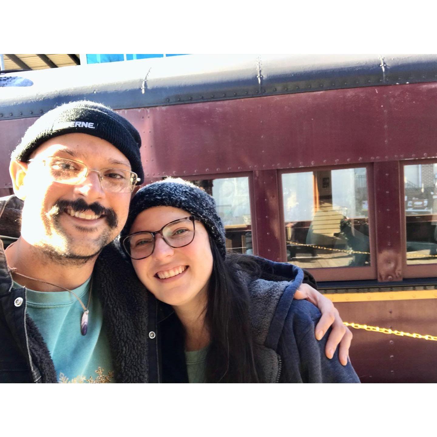 Train ride to see Santa
