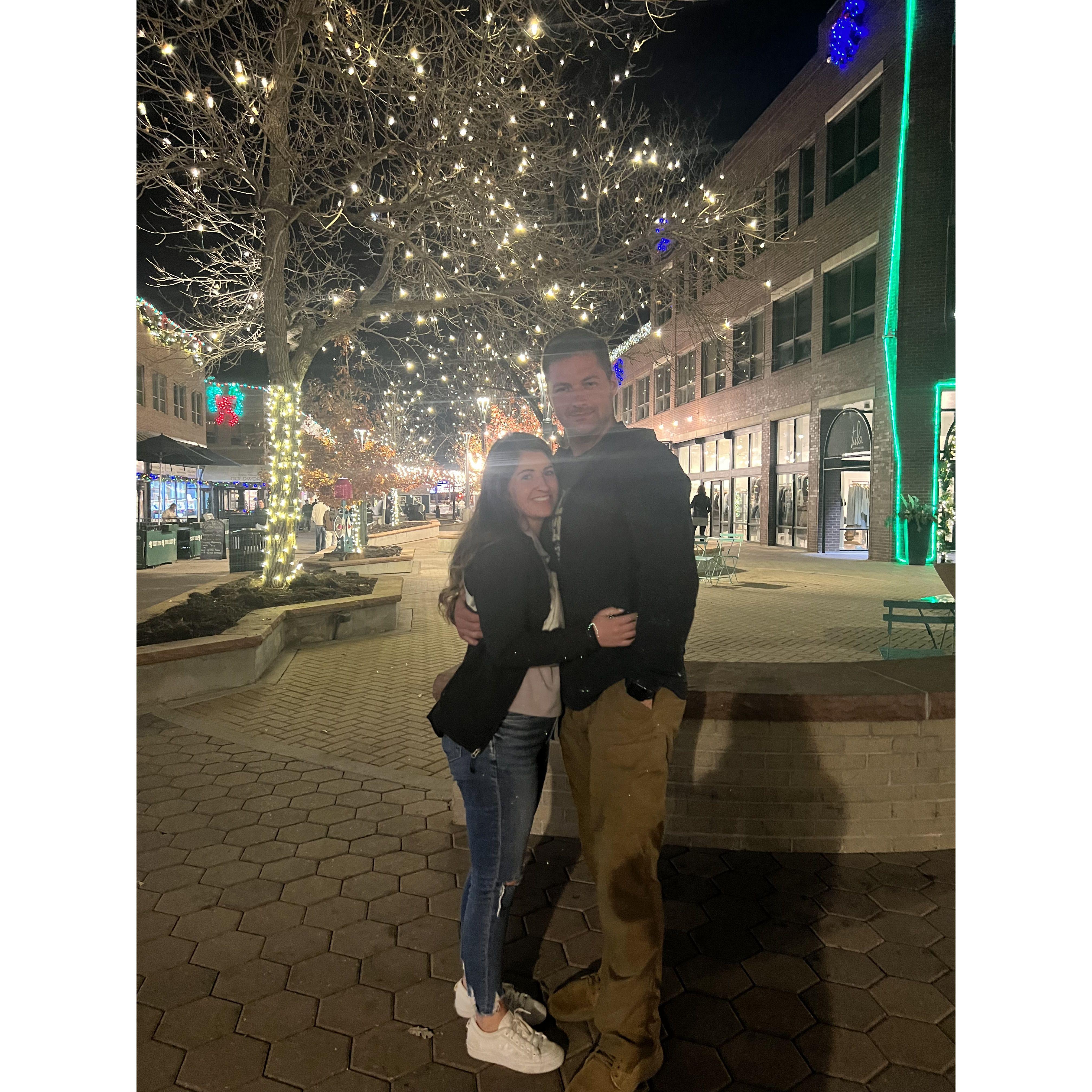 First time he came to Fort Collins