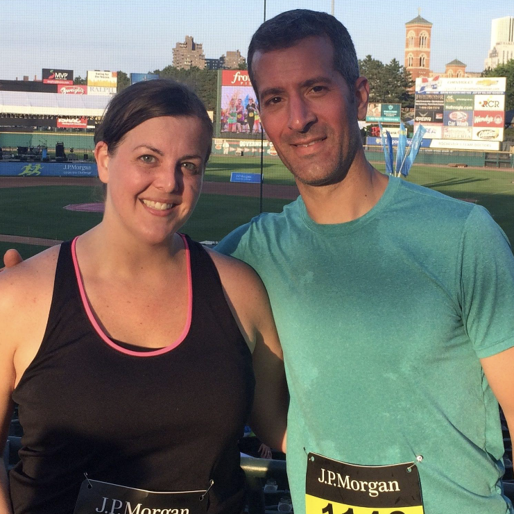 Chase Corporate Challenge 2017...where we officially became boyfriend and girlfriend.