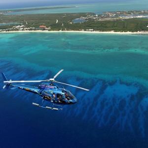 Helicopter Tour Over Georgetown & Grand Cayman