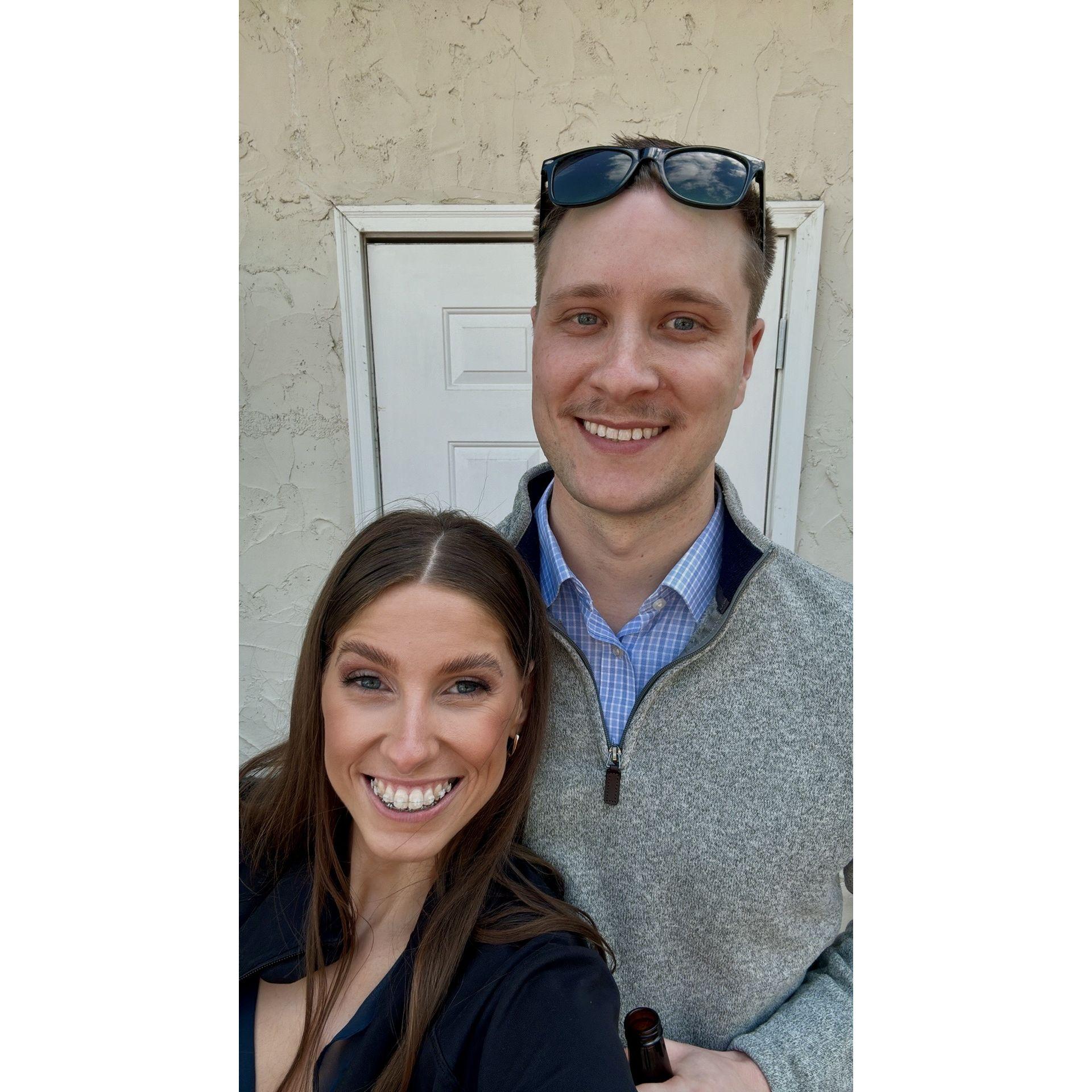 Celebrating Mr. and Mrs. Hoelle!