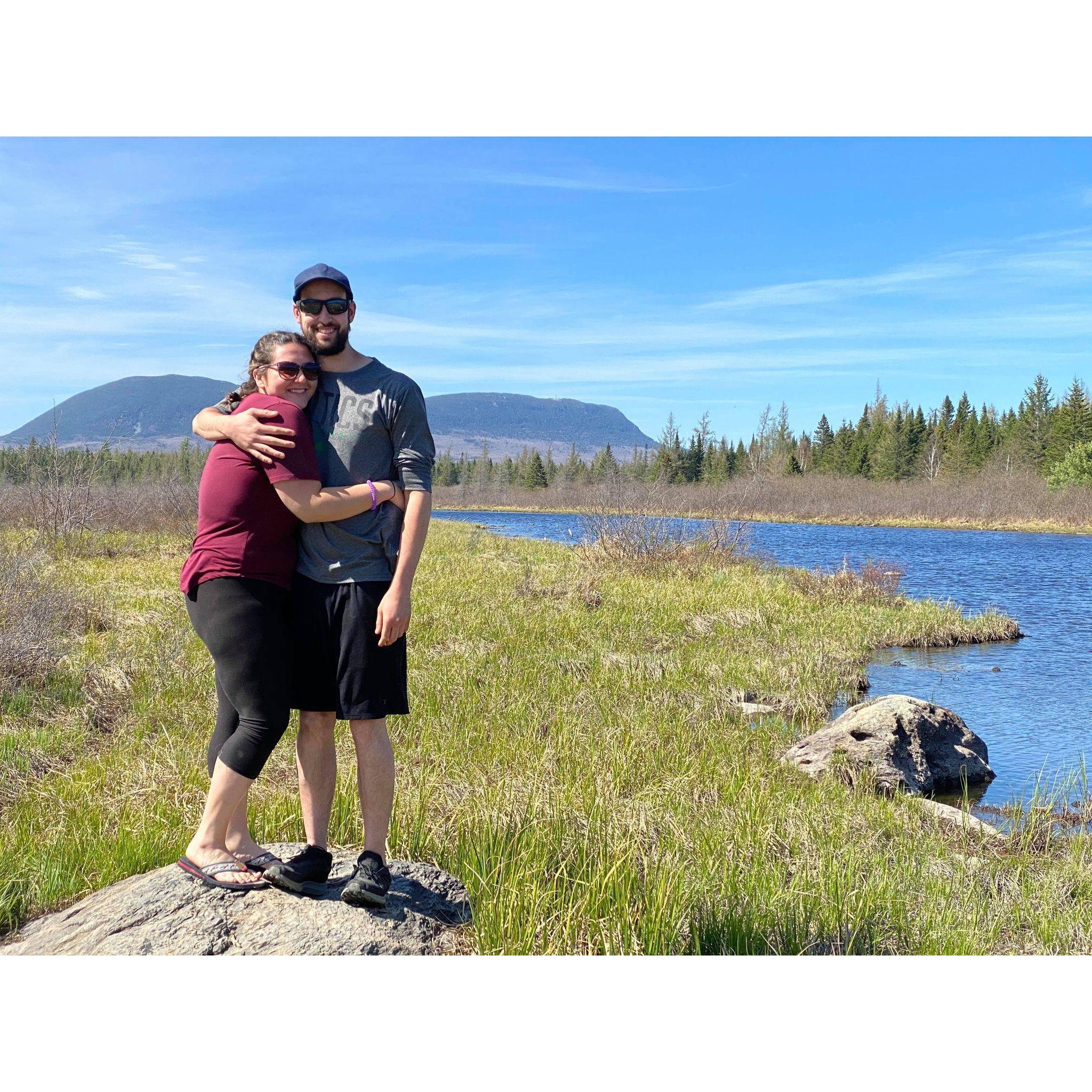First time we went camping together. Kokadjo 2020