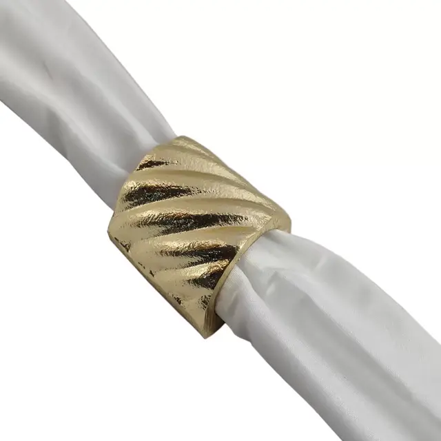 Studio 3B™ Semi Circle Napkin Ring in Gold