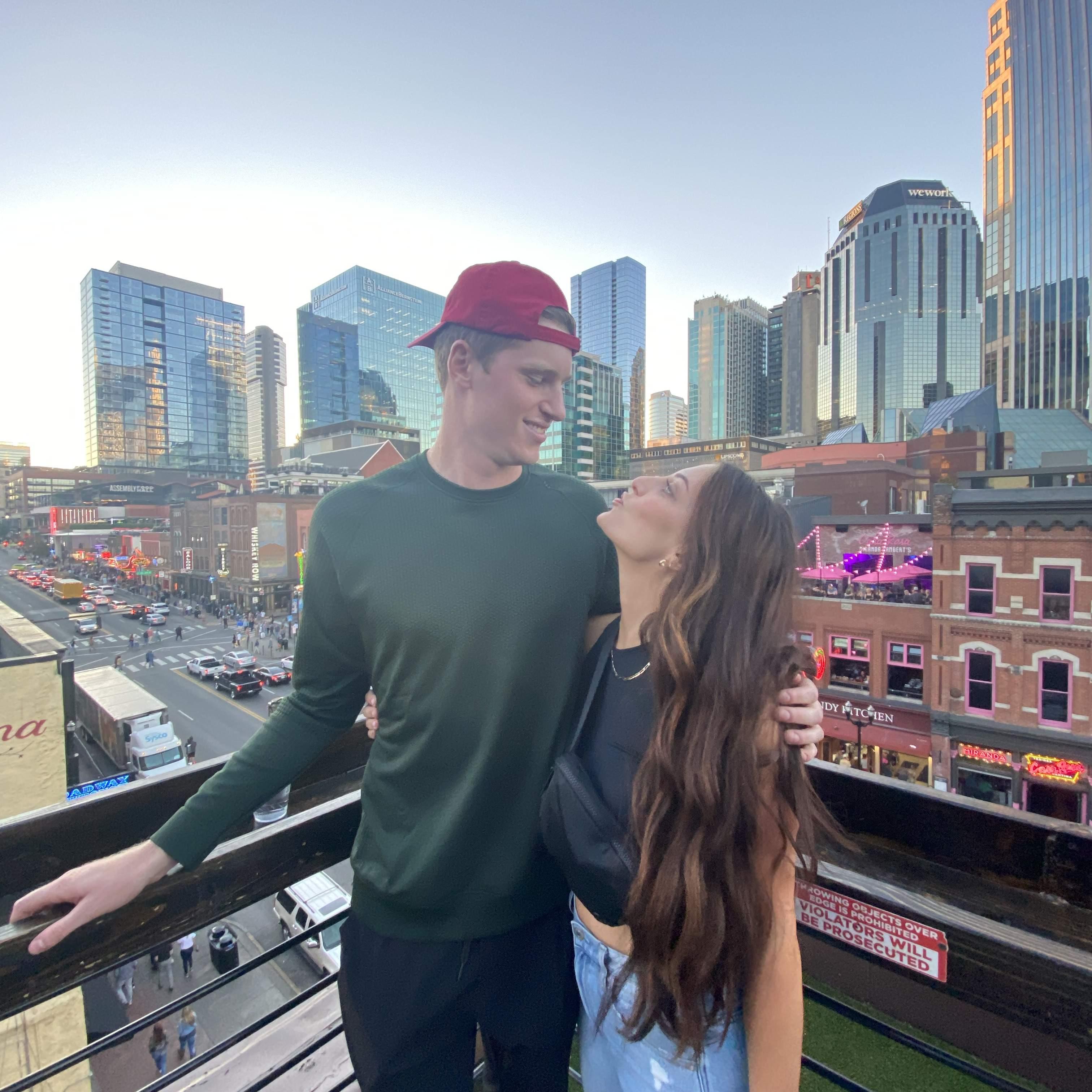 September 2021; trip to Nashville.