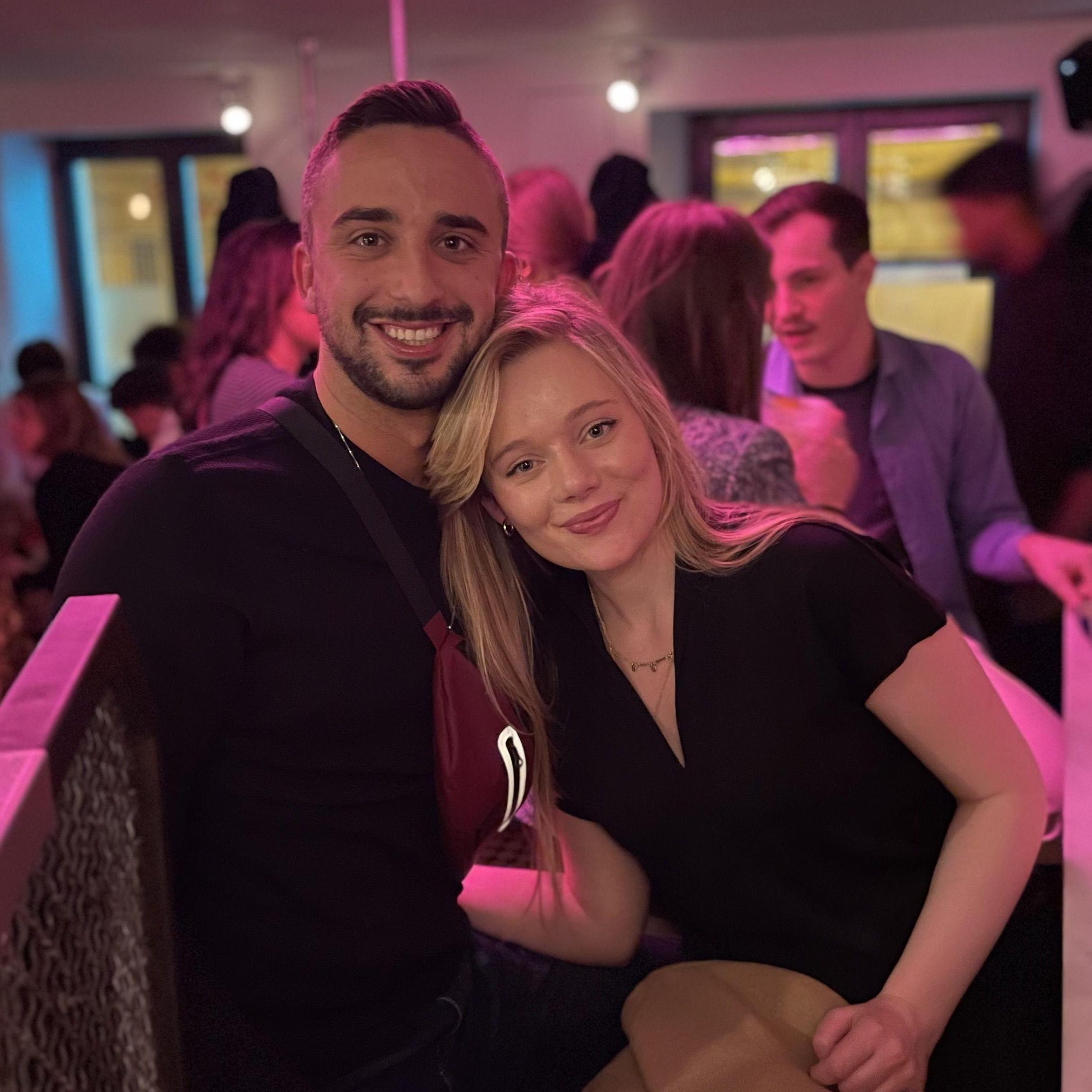 At a speakeasy in Paris