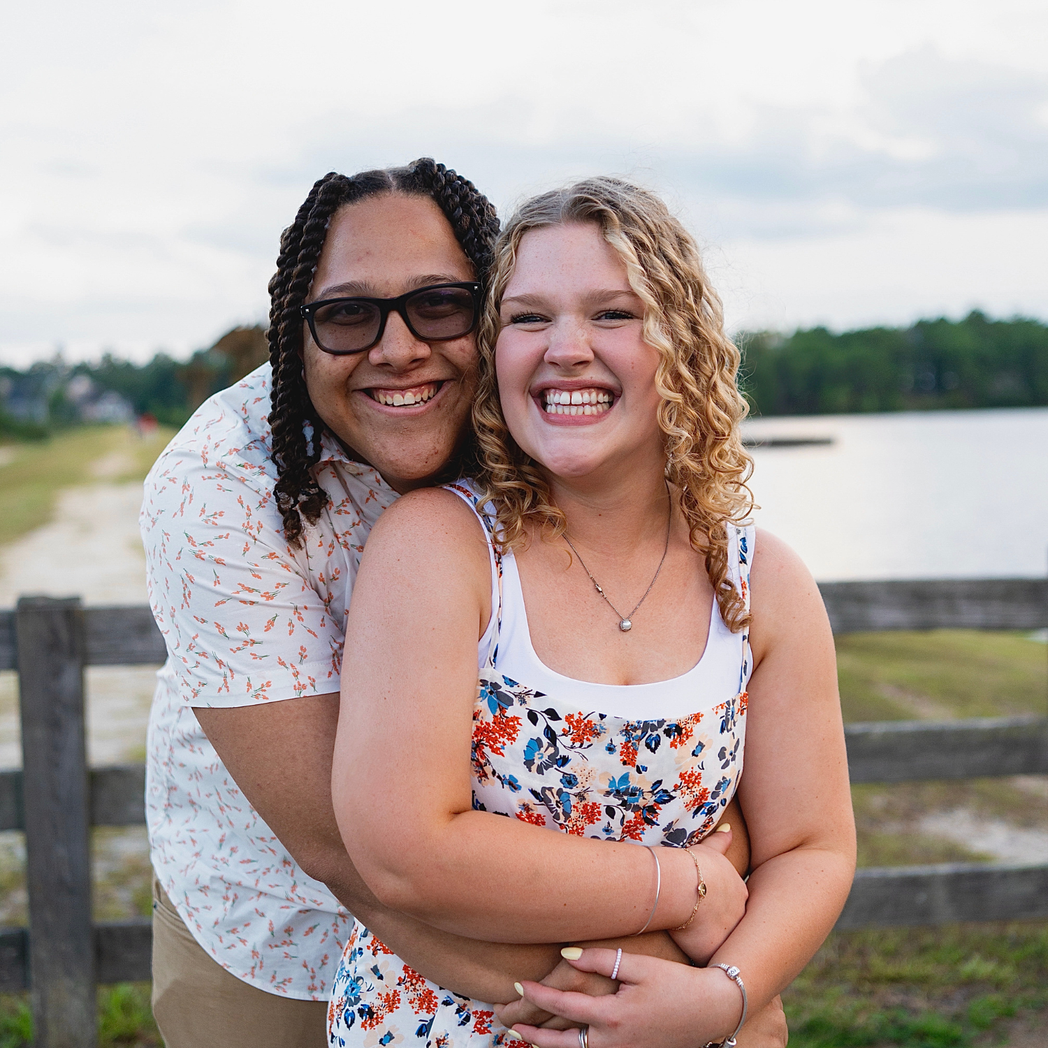 Forever smiling bigger when weβre together <3