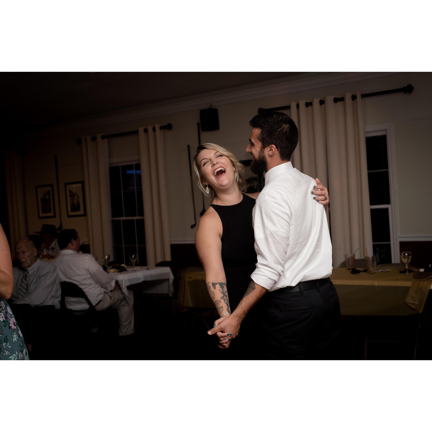 It was probably some cliche quote that made her laugh.