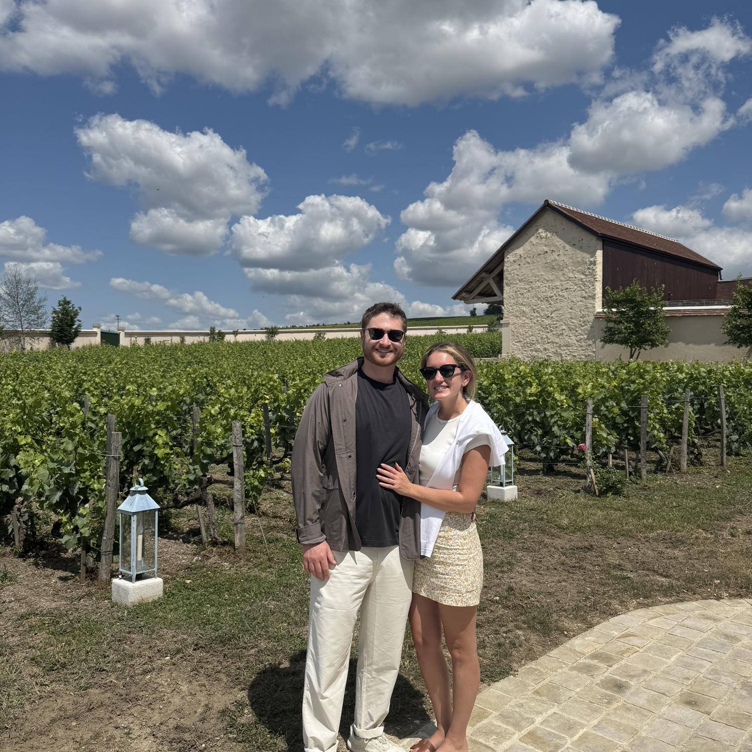 1st stop in Champagne at Billecart Salmon