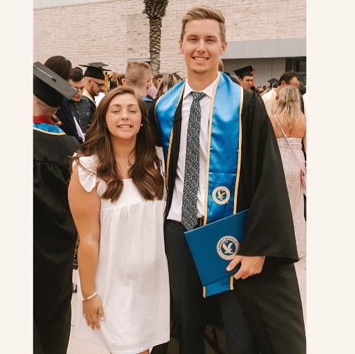 Brice graduated from Embry Riddle Aeronautical University with a degree in Aeronautical Science.