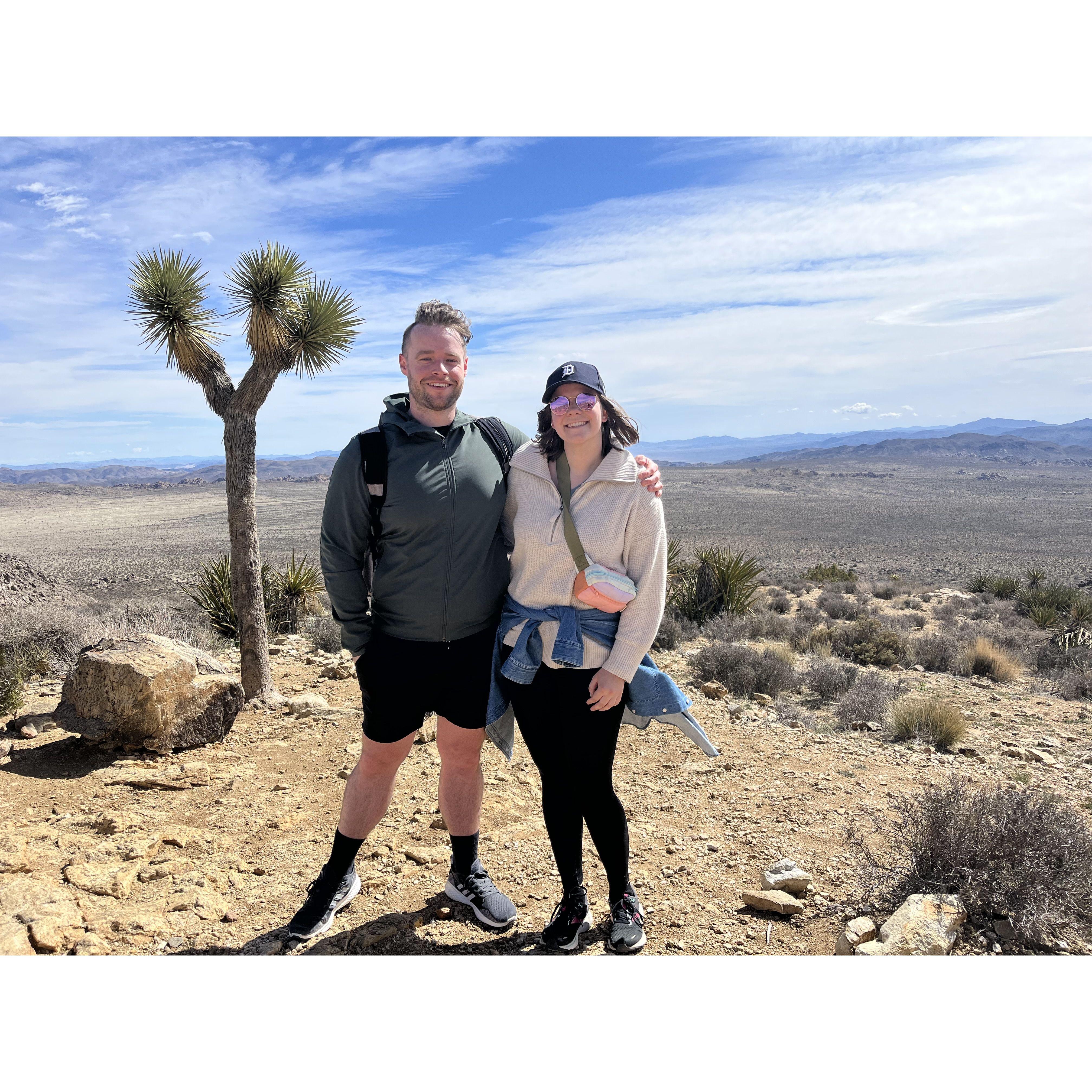 March 2023: Exploring Joshua Tree National Park together