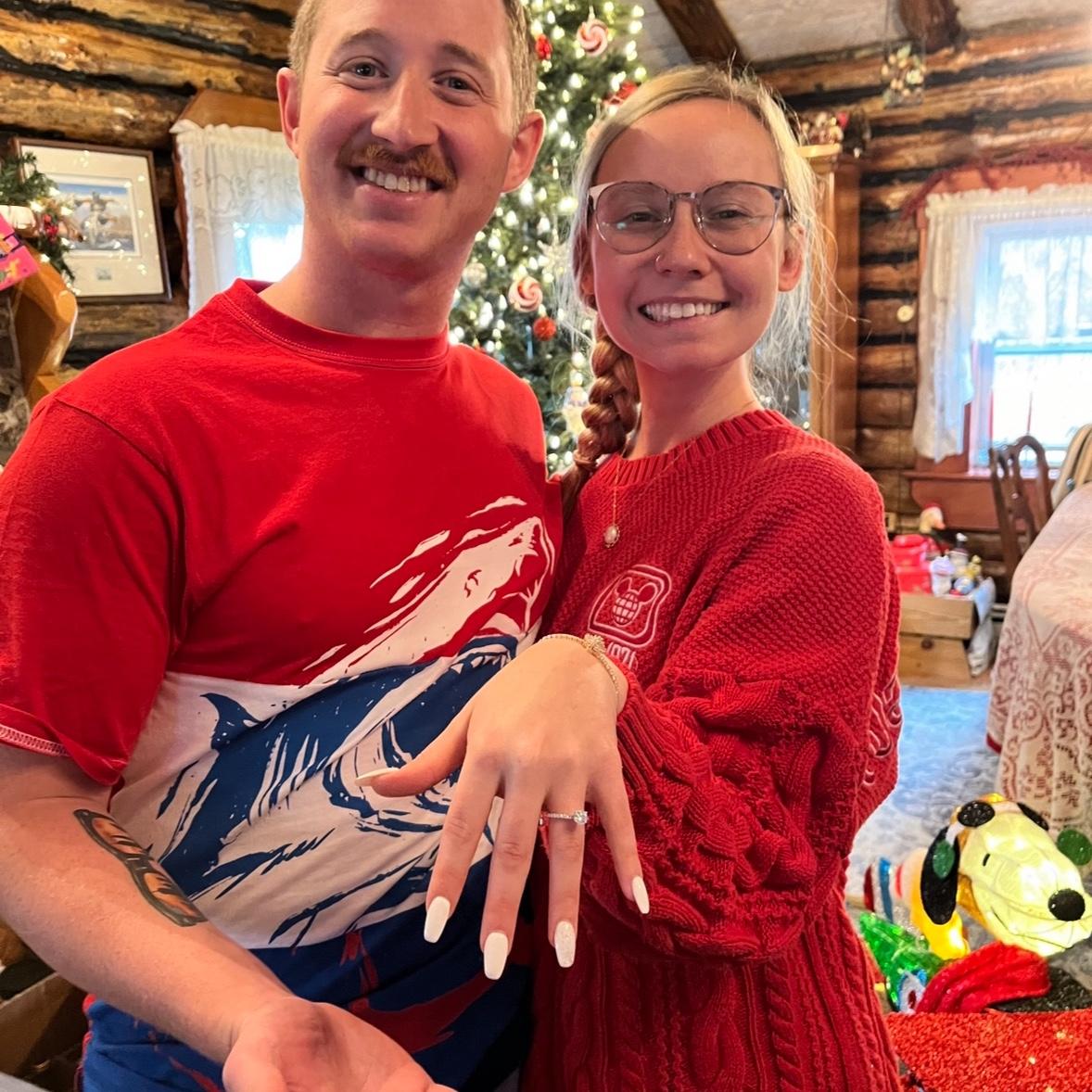 He Proposed! 
12.25.2023