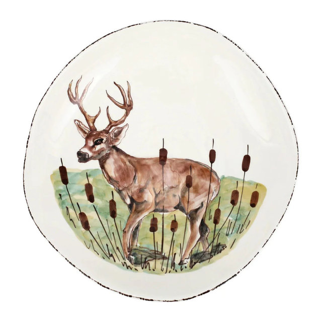Vietri Wildlife Large Serving Bowl