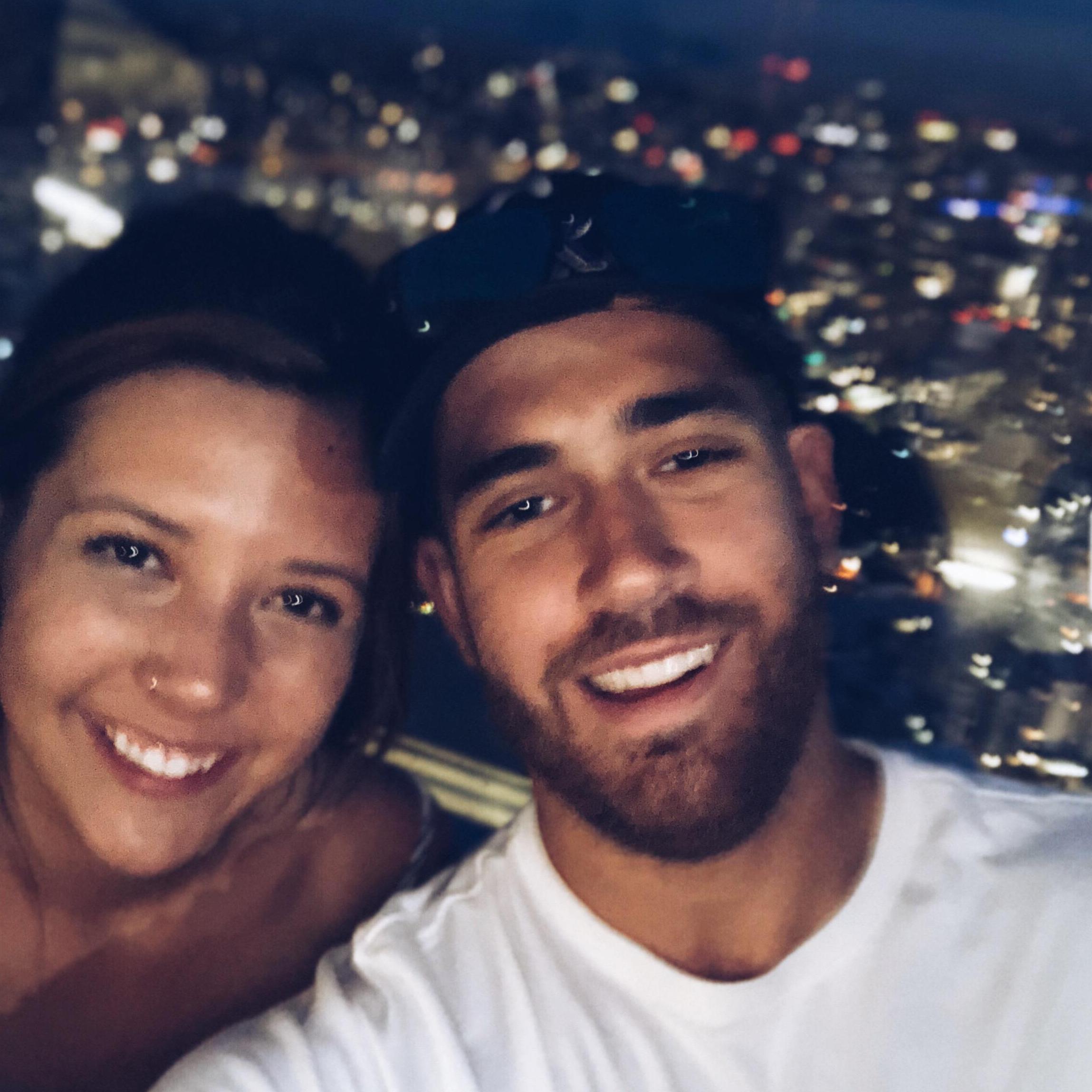 Selfie in the Space Needle