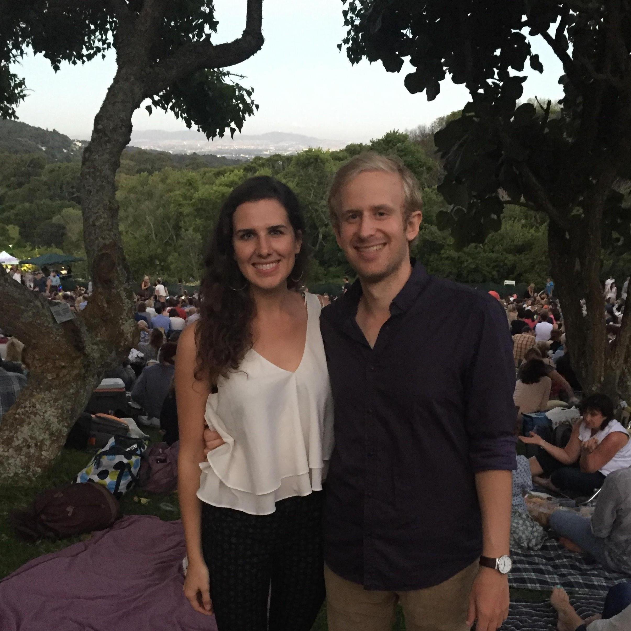 NYE in Kirstenbosch garden