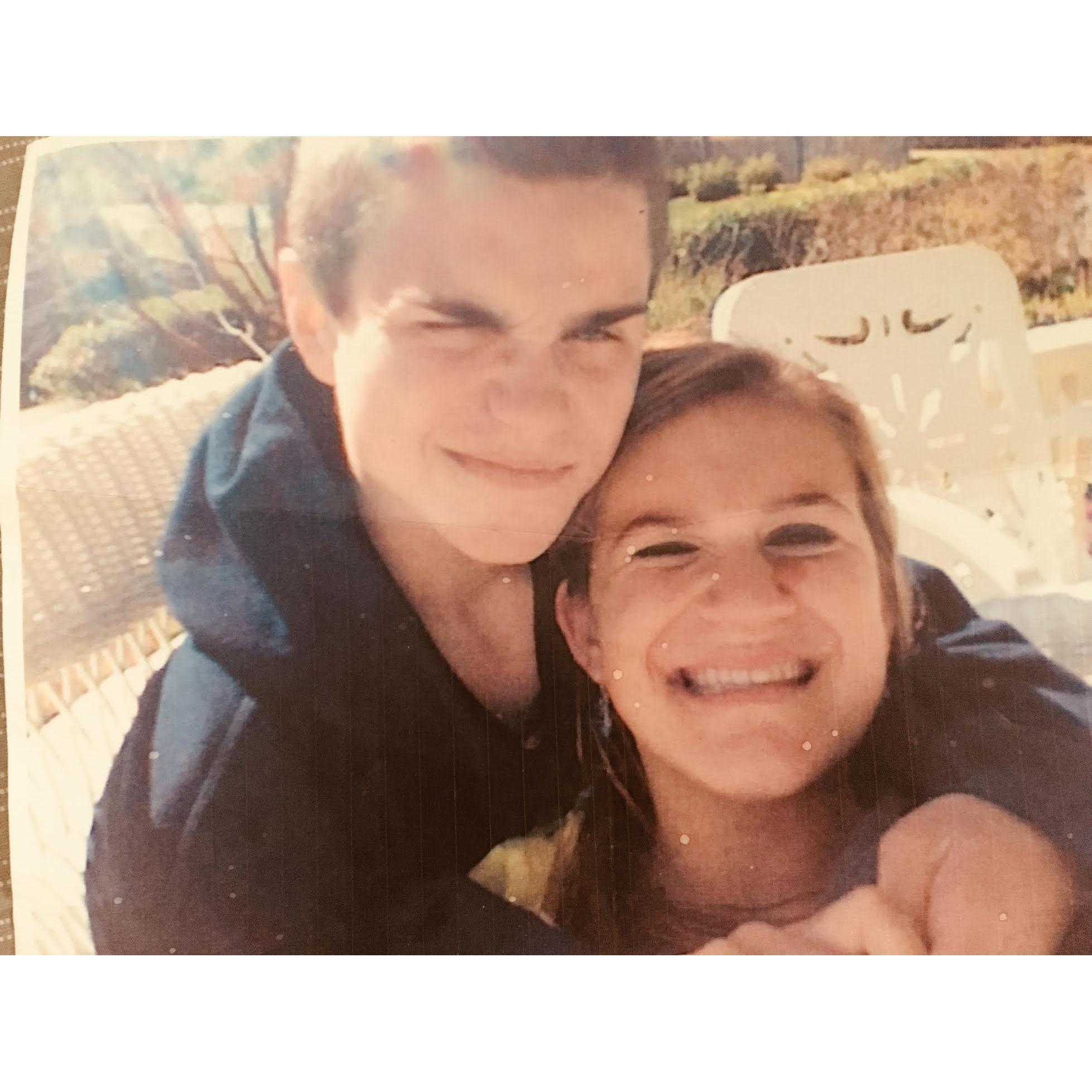 Benny and Mia in 2010