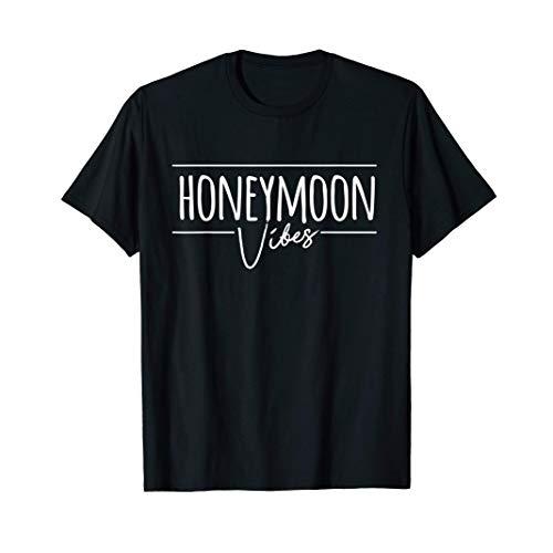 Honeymoon Vibes TShirt for New Brides Wedding Shirt