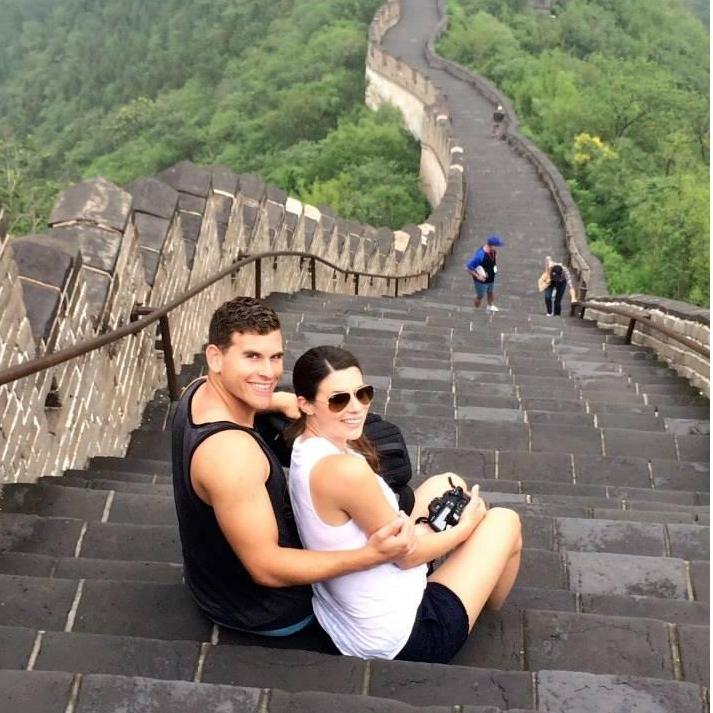 First trip together to China in 2014