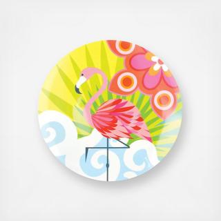 Tropic Fantasia BPA Free Melamine Salad Plate, Set of 4