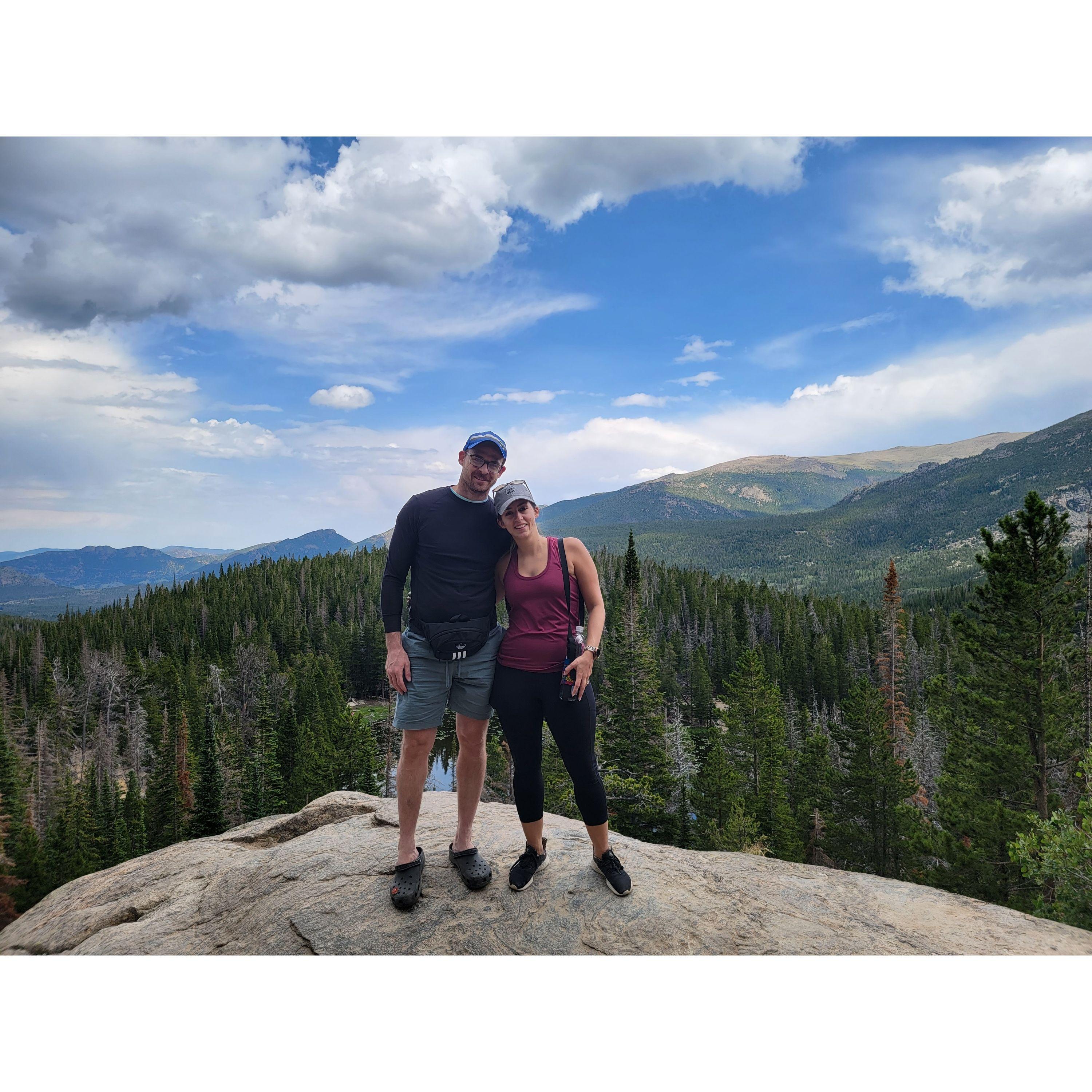 A trip to Rocky Mountain National Park.