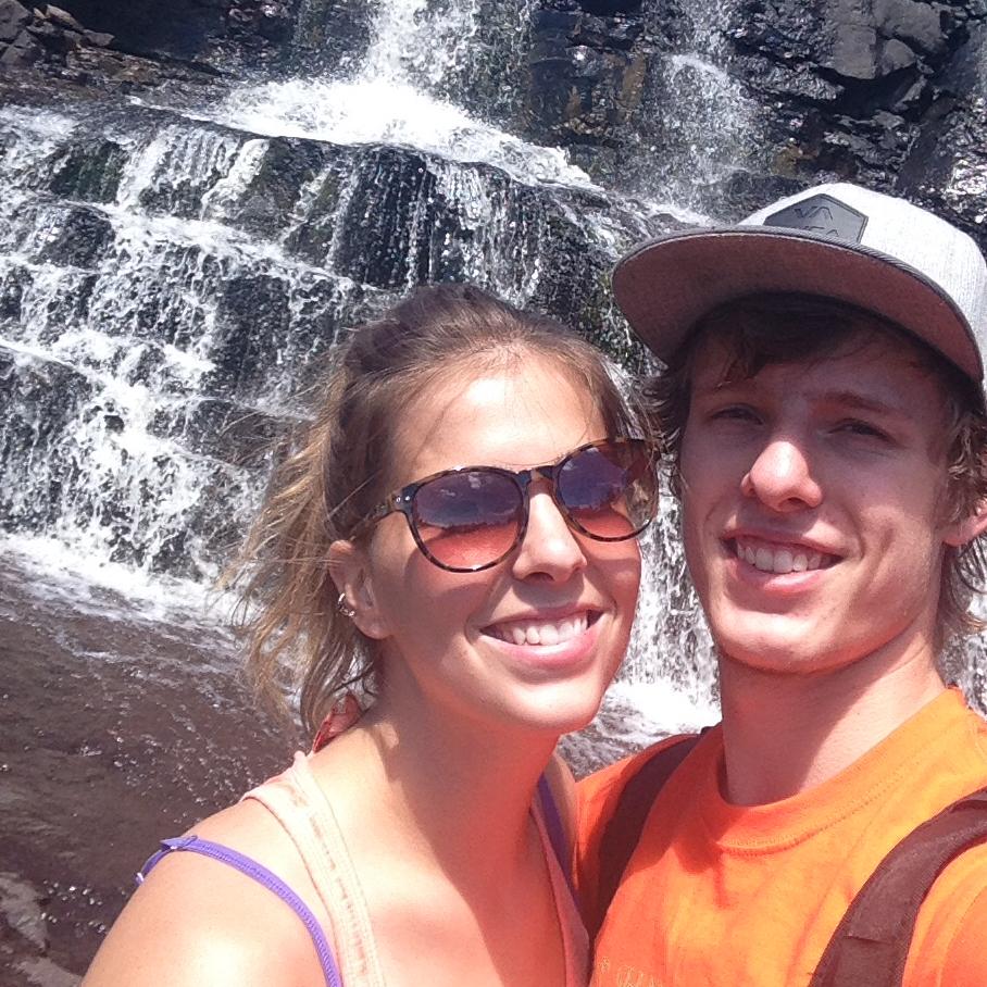Camping in Minnesota and found a waterfall again!