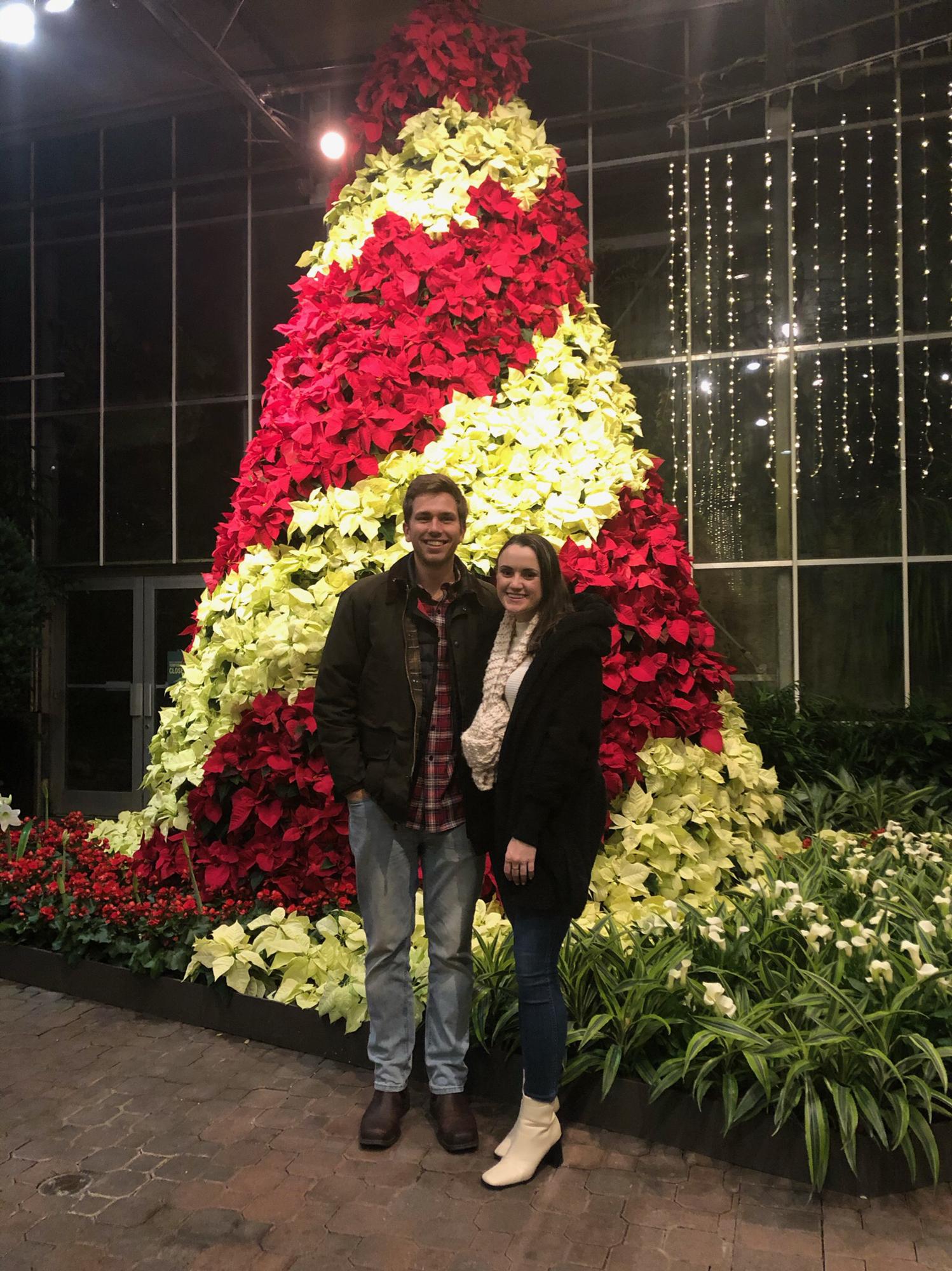 Emma’s 23rd birthday at the Atlanta Botanical Gardens
P.S. John knit the scarf I am wearing! He gave it to me one Christmas ❤️-Emma