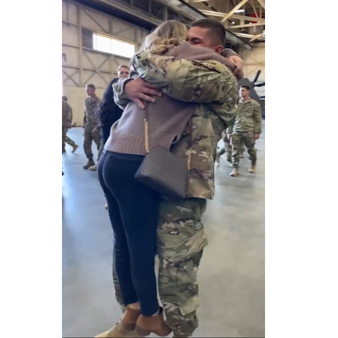 Coming home from deployment!