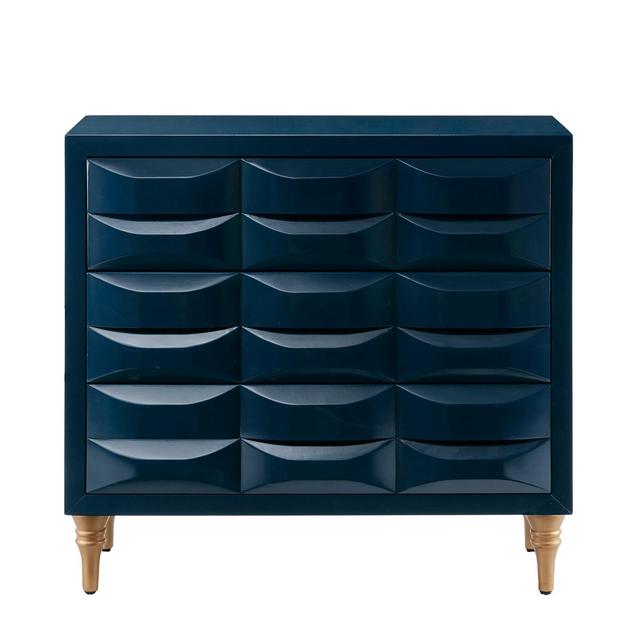 Kat 3 Drawer Chest Navy