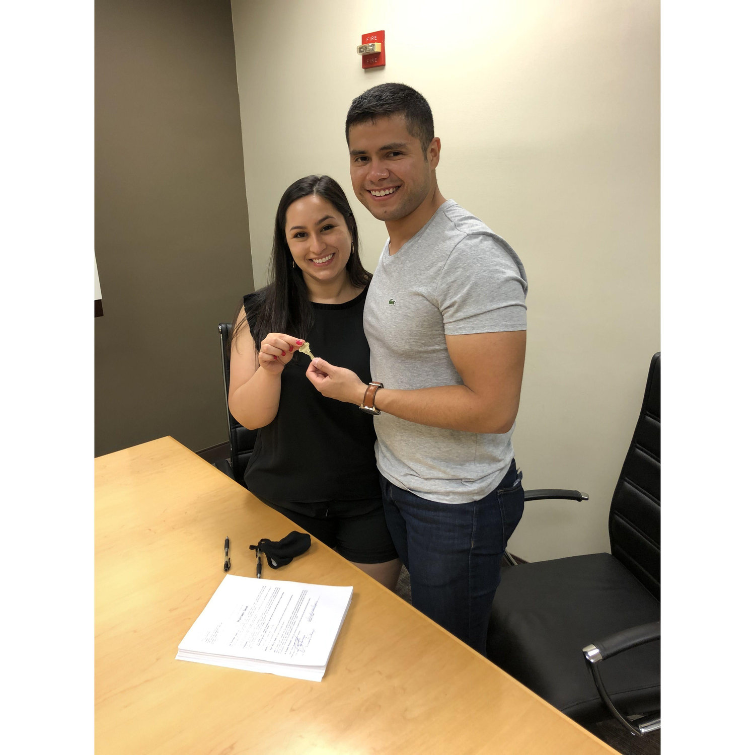 When we officially became homeowners