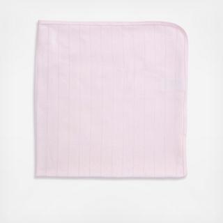 Organic Cotton Pointelle Baby Blanket