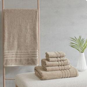 Madison Park Nurture Sustainable Antimicrobial Bath Towel 6 Piece Set