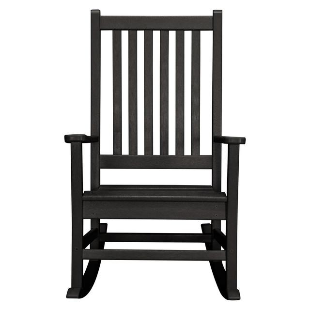 POLYWOOD St. Croix Rocking Chair - Black