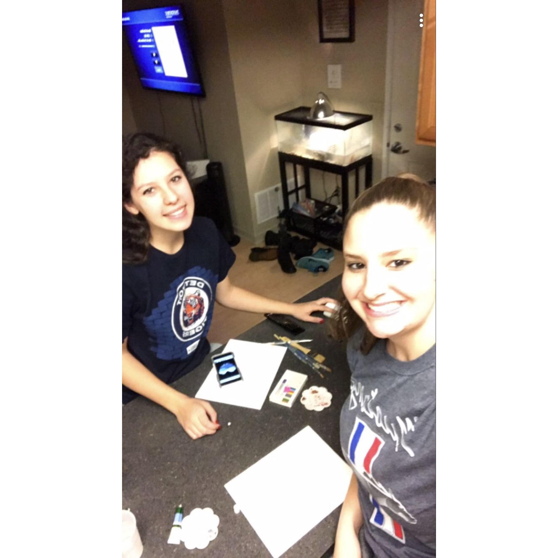 The turtle was our first roommate! WMU 2016