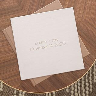 Signature Leather-Bound Lustre Print Photo Album (w/ extra pages)