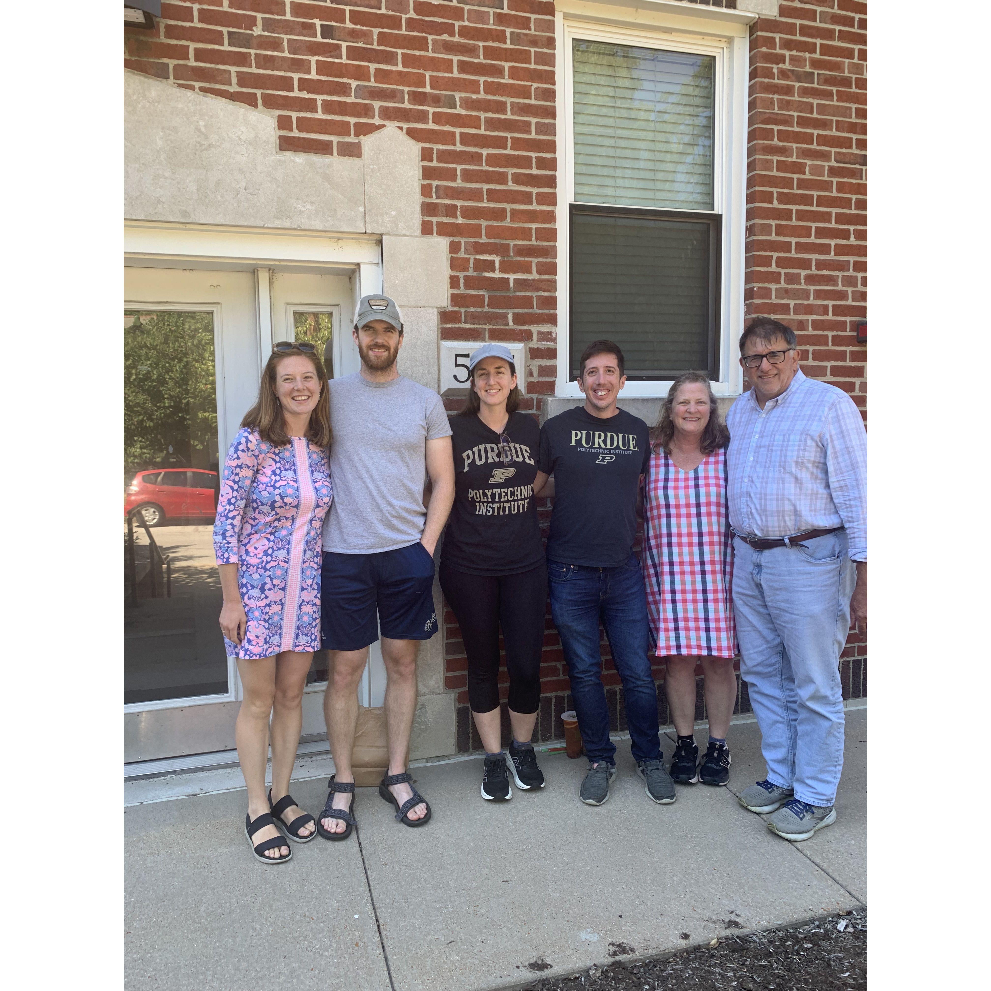 Tim's family visited for a float trip!