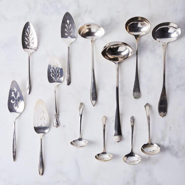 Vintage Silver-Plated Pie Server